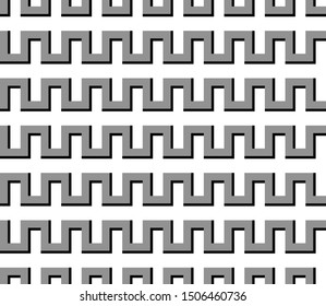 Greek key design. Seamless greek texture pattern.