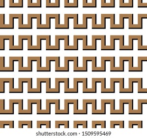 Greek key design. Seamless greek texture pattern.