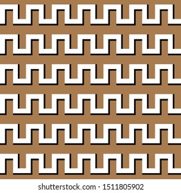 Greek key design. Seamless greek texture pattern.