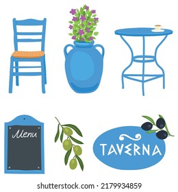 Greek key elements design art