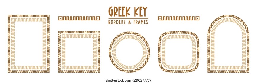 greek key frame