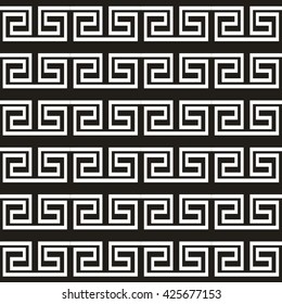 Greek key pattern background. vintage greek seamless pattern backgroun