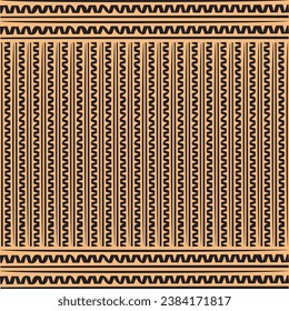 Patrón de clave griega y borde de material chino con ropa textil para fondo de plantilla de medios sociales.