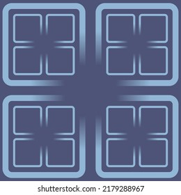 Greek key pattern design and blue wallpaper art