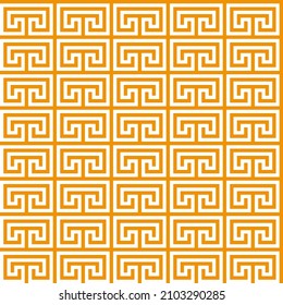 Greek key seamless pattern. Geometric meander. Abstract vector background