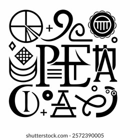 Greek letters tattoo, showcasing Alpha (strength), Omega (completion), Delta (change), and Phi (harmony)—symbols of personal growth and balance.