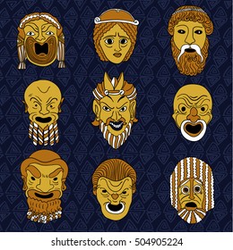 Greek mask
