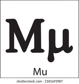 Greek mu. The Greek alphabet has been used to write the Greek language since the late 9th or early 8th century BCE.