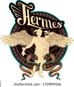 Greek Mythology: HERMES (Mercurius) character hermes design drawing