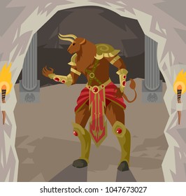 greek mythology minotaur monster