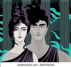 greek mythology persephone goddess prncess of the underworld and hades pluto god of the dead