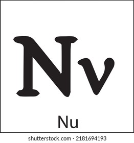 Greek nu. The Greek alphabet has been used to write the Greek language since the late 9th or early 8th century BCE.