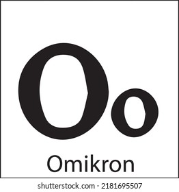 Greek omikron. The Greek alphabet has been used to write the Greek language since the late 9th or early 8th century BCE.
