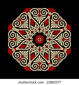 Greek Ornament Rosetta