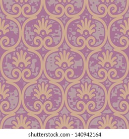 Greek Ornament Seamless Background Pattern