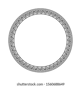 Greek Ornament. vector illustration on white background