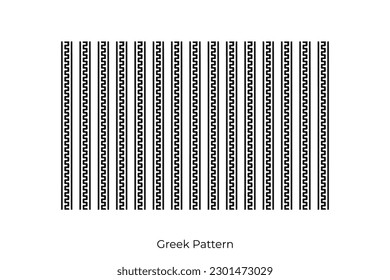 Greek pattern. geometric old ancient ornament with key element. Abstract blue and white geometric line. Modern background for the fabric cloth, fashion, ceramic floor, ornament textile, texture