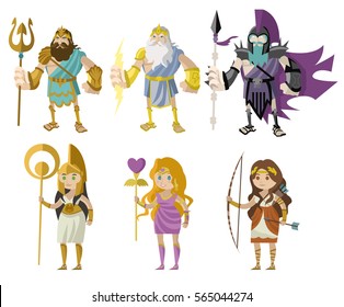 greek and roman gods and goddess