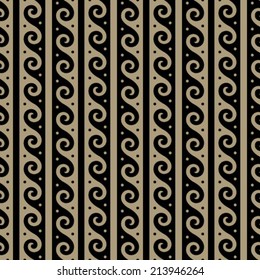 Greek seamless background pattern. Vector illustration