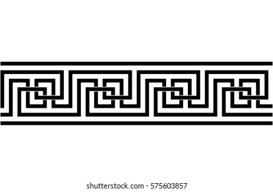 Greek seamless ornament