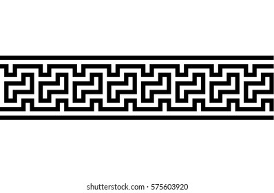 Greek seamless ornament