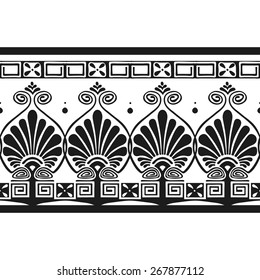 Greek seamless pattern, vector image