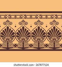 Greek seamless pattern, vector image