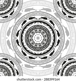 Greek seamless  pattern, vector image
