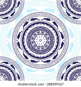 Greek seamless  pattern, vector image