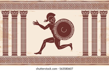 ancient greece template images stock photos vectors shutterstock greek template