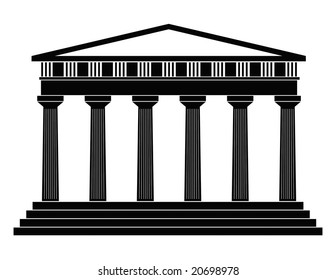 2,926 Greek temple silhouette Images, Stock Photos & Vectors | Shutterstock