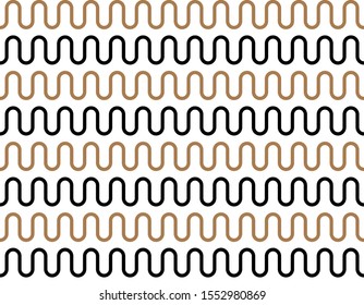 Greek waves seamless vector pattern or ornament.