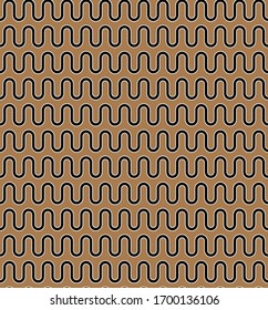 Greek waves seamless vector pattern or ornament.