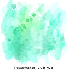 Greem Watercolor Background Materials and texture