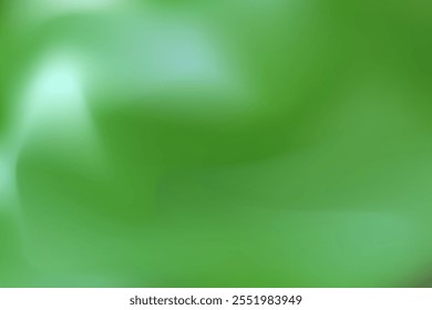 green abstarct blurred Background. with gradient. The template can be used as a wallpaper of a laptop or cell phone, banner, flyer, presentations, etc.