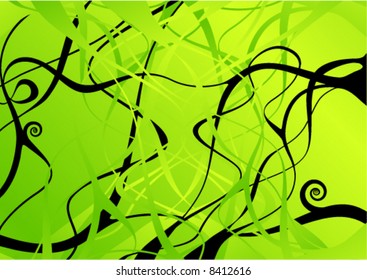 green abstract