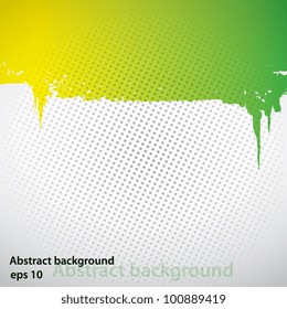 Green abstract background
