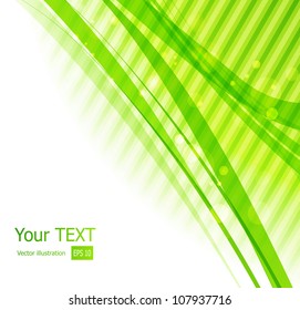 Green abstract background