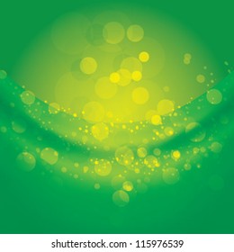 Green abstract background