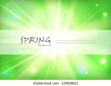 green abstract background