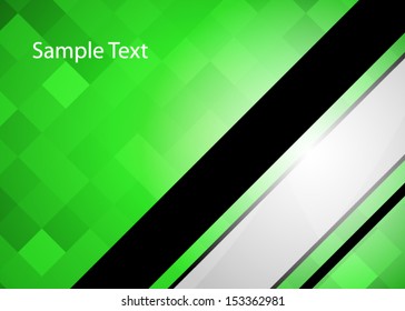 Green abstract background