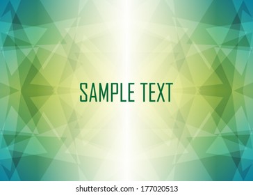 Green abstract background
