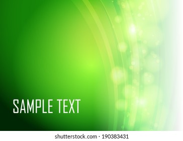 Green abstract background