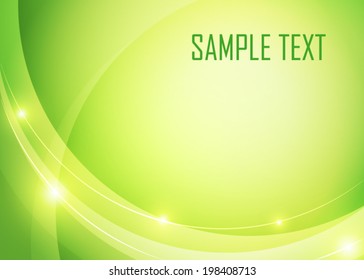 Green abstract background