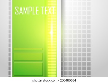Green abstract background