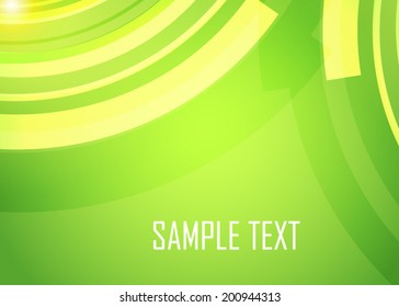 Green abstract background
