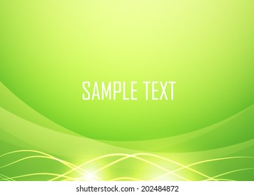 Green abstract background