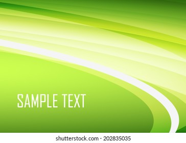 Green abstract background