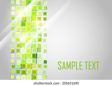 Green abstract background