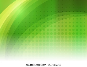 Green abstract background